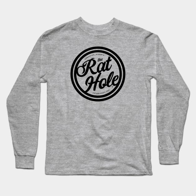 The Rat Hole (black) Long Sleeve T-Shirt by Sean-Chinery